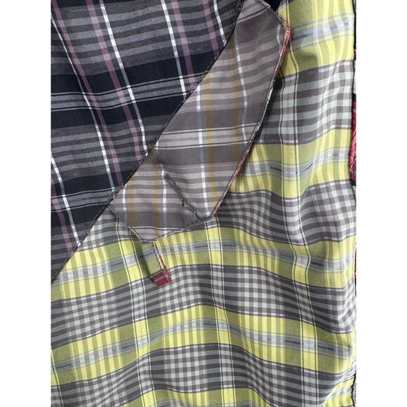 CAPP3L 15Kmm Plaid Multi Print Cargo Snow Pants Mens Medium Multicolor - Picture 3 of 15